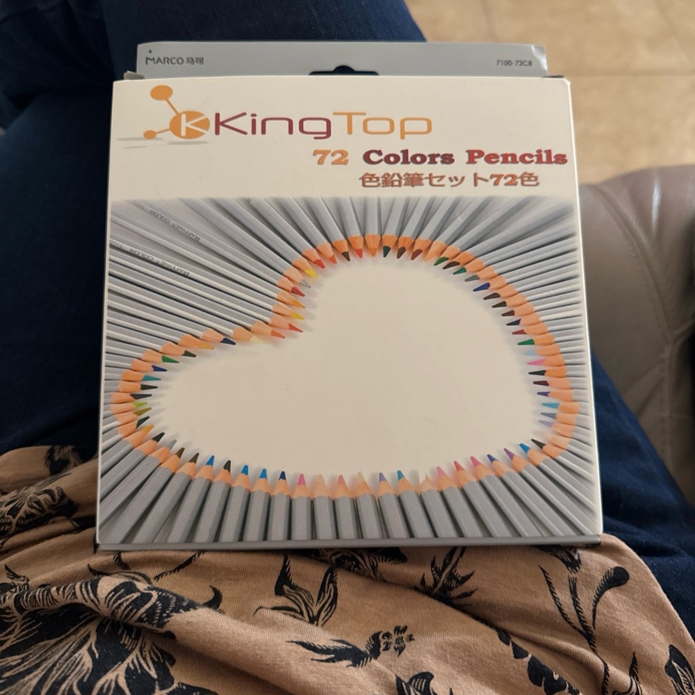 Marco KingTop 72 Colors Pencils Set